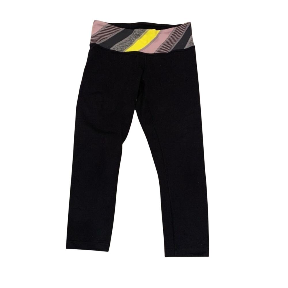 Lululemon Wunder Under Crop black 6